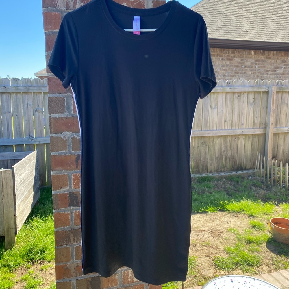 Black No Boundaries body con dress